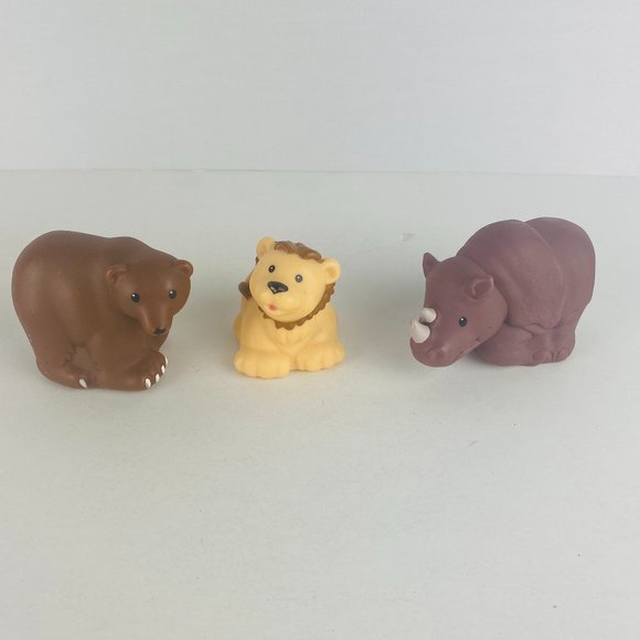 Fisher Price Little People 3 Animal Figures Toys - Picture 1 of 5